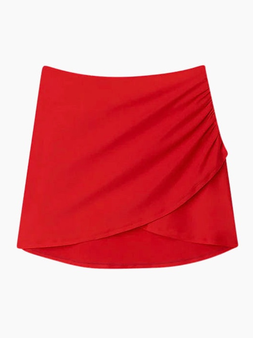 Summersalt The Ruched Swim‎ Skirt Lava XL Bight Red Beach Cover-Up
